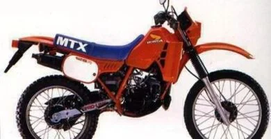 Manual Moto Honda MTX 125 1983 Reparación y Servicio