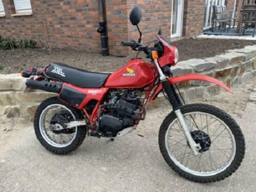 Manual Moto Honda SL 250 Reparación y Servicio