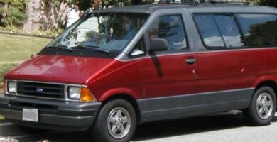 Diagramas Eléctricos Ford Aerostar 1991 - Bandas de Tiempo y Distribución