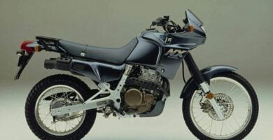 Manual Moto Honda NX 650 1989 Reparaci贸n y Servicio