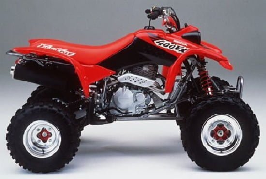 Descargar Manual Moto Honda TRX 400 EX 1999 Reparación y Servicio