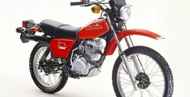 Manual Moto Honda XL 125 1979 Reparaci贸n y Servicio