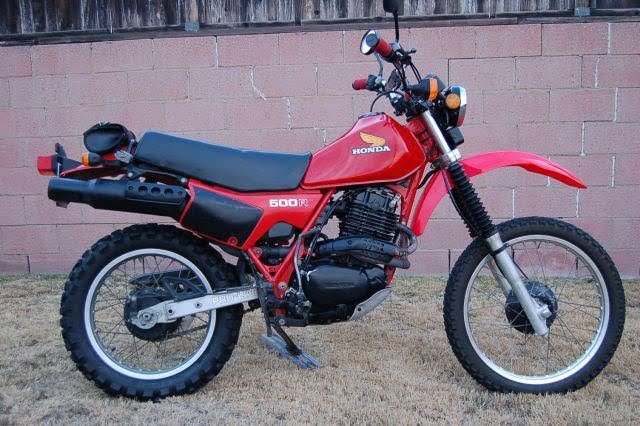 Manual Moto Honda XL 500 R 1982 Reparación y Servicio