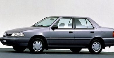 Diagramas Eléctricos Hyundai Excel 1997 - Bandas de Tiempo y Distribución