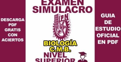 Examen Simulacro de Biología Área de Ciencias Médico Biológicas IPN 2024