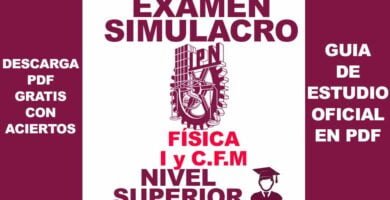 Examen Simulacro de Física Área de Ingenierías y Ciencias Físico Matemáticas IPN 2024