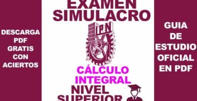 Examen Simulador de Cálculo Integral IPN NIVEL SUPERIOR 2024 en PDF