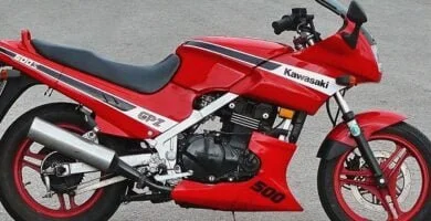 Manual Moto Kawasaki EX 500 1990 Reparación y Servicio