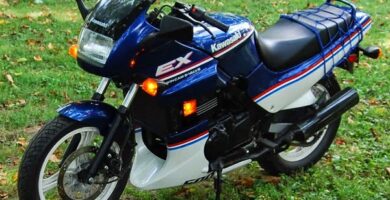 Manual Moto Kawasaki EX 500 1991 Reparación y Servicio