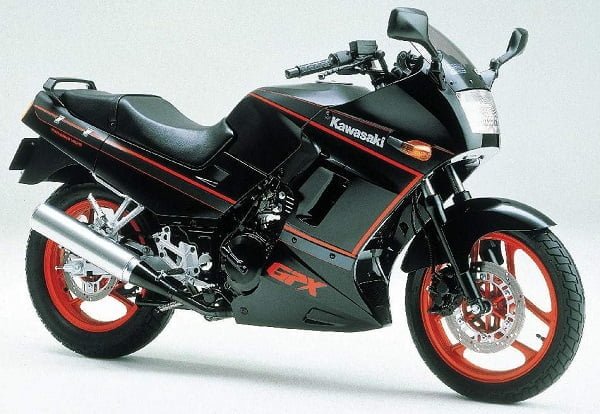 Manual Moto Kawasaki GPX 250 R 1988 Reparación y Servicio