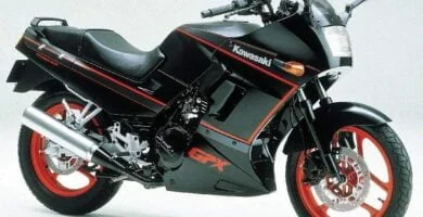 Manual Moto Kawasaki GPX 250 R 1994 Reparación y Servicio