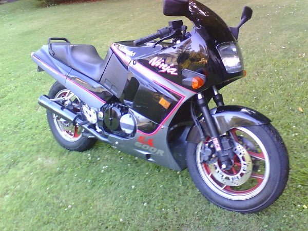 Manual Moto Kawasaki GPX 600 R 1991 Reparación y Servicio