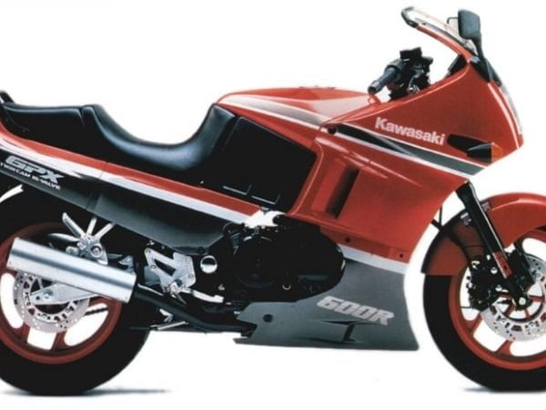 Manual Moto Kawasaki GPX 600 R 1993 Reparación y Servicio
