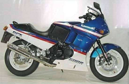 Descargar Manual Moto Kawasaki GPX 600 R 1994 Reparación y Servicio