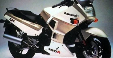 Manual Moto Kawasaki GPX 750 R 1986 ReparaciÃ³n y Servicio