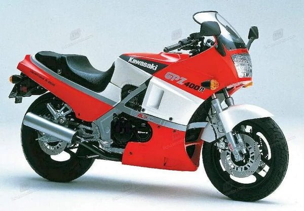 Descargar Manual Moto Kawasaki GPZ 400 1983 Reparación y Servicio