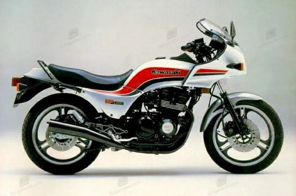 Descargar Manual Moto Kawasaki GPZ 500 1984 Reparación y Servicio