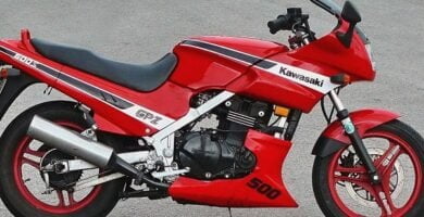 Manual Moto Kawasaki GPZ 500 S 1990 Reparaci贸n y Servicio