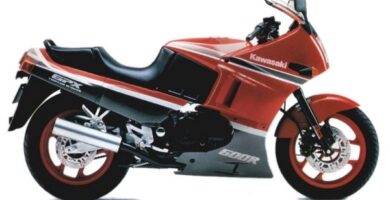 Manual Moto Kawasaki GPZ 600 R 1988 Reparaci贸n y Servicio