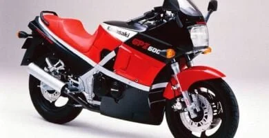 Manual Moto Kawasaki GPZ 600 R 1996 Reparación y Servicio