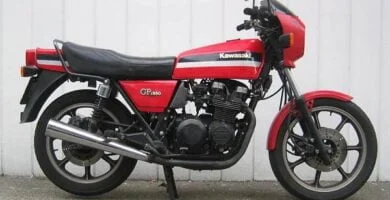 Manual Moto Kawasaki GPZ ZX 550 1984 Reparación y Servicio