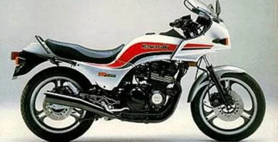 Manual Moto Kawasaki GPZ ZX 550 1985 Reparación y Servicio