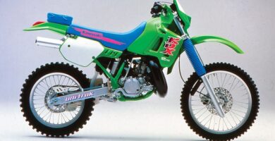 Descargar Manual Moto Kawasaki KDX 200 1994 Reparación y Servicio