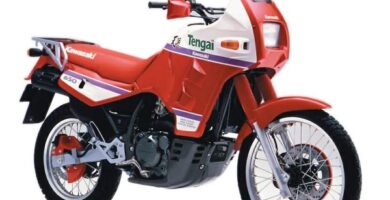 Manual Moto Kawasaki KLR 500 1989 Reparación y Servicio