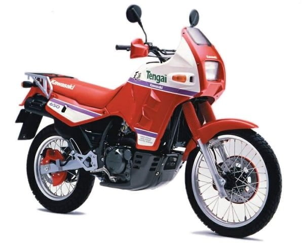 Manual Moto Kawasaki KLR 500 1989 Reparación y Servicio