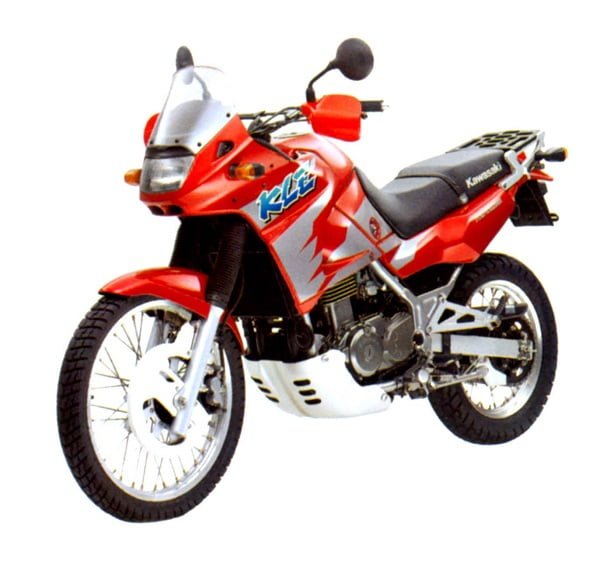 Manual Moto Kawasaki KLR 500 1990 Reparación y Servicio