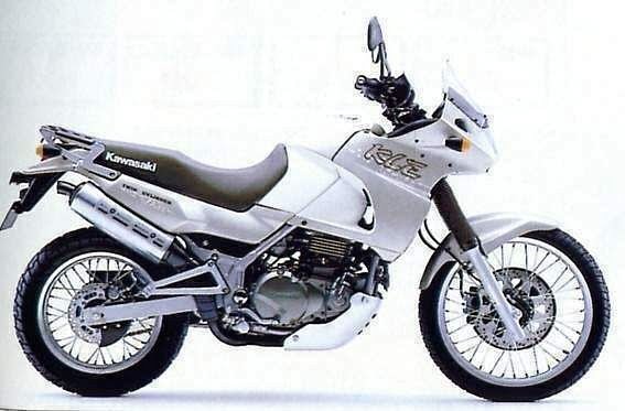 Manual Moto Kawasaki KLR 500 1993 Reparación y Servicio