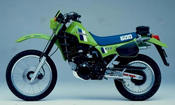 Descargar Manual Moto Kawasaki KLR 600 1987 Reparación y Servicio