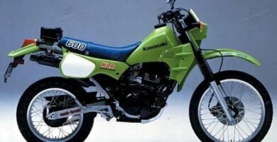 Descargar Manual Moto Kawasaki KLR 600 1989 Reparación y Servicio