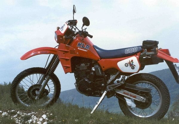 Manual Moto Kawasaki KLR 600 1994 Reparación y Servicio