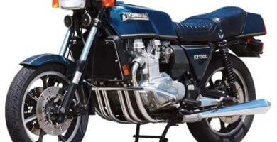Manual Moto Kawasaki KZ 1300 1980 Reparación y Servicio
