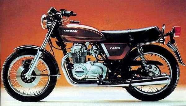 Descargar Manual Moto Kawasaki KZ 400 1974 Reparación y Servicio