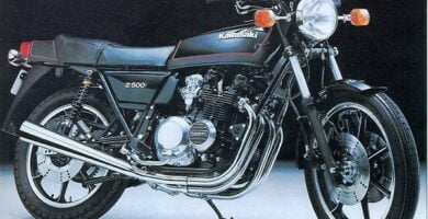 Manual Moto Kawasaki KZ 500 1984 Reparaci贸n y Servicio