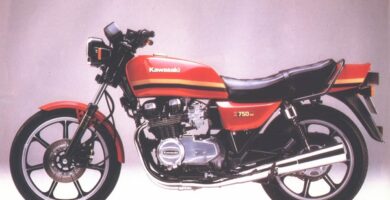 Manual Moto Kawasaki KZ 550 1981 Reparación y Servicio