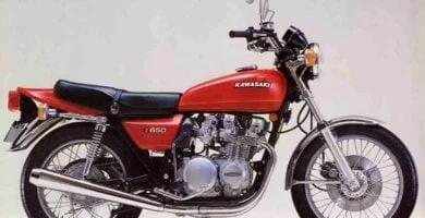 Manual Moto Kawasaki KZ 650 Reparación y Servicio
