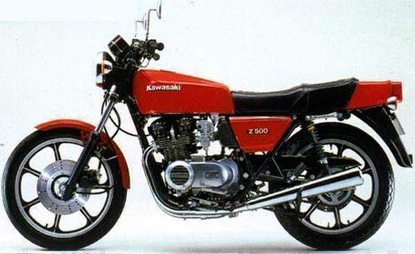 Manual Moto Kawasaki Z 500 1984 Reparación y Servicio
