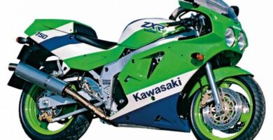 Descargar Manual Moto Kawasaki ZXR 750 1989 Reparación y Servicio