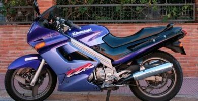 Manual Moto Kawasaki ZZR 250 1992 Reparación y Servicio