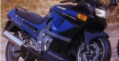 Descargar Manual Moto Kawasaki ZZR 600 1993 Reparación y Servicio