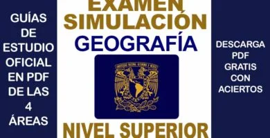 Examen Simulador de GEOGRAFÍA UNAM 2024 Nivel Superior con Respuestas PDF GRATIS