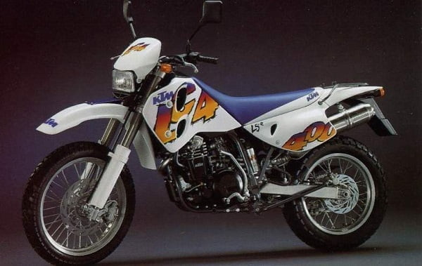 Descargar Manual Moto KTM 400 LC4 2002 Reparación y Servicio