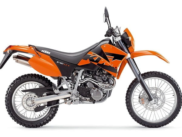 Descargar Manual Moto KTM 625 LC4 2003 de Usuario Descarga en PDF GRATIS