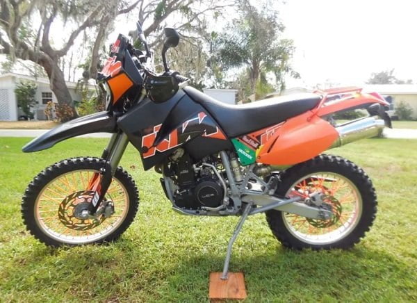 Descargar Manual Moto KTM 660 LC4 2001 Reparación y Servicio