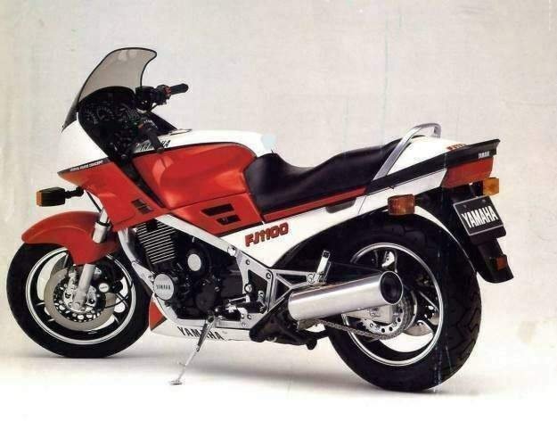 Manual Moto Yamaha FJ 1100 1989 Reparación y Servicio