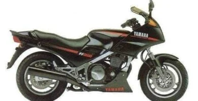 Manual Moto Yamaha FJ 1200 1987 Reparación y Servicio