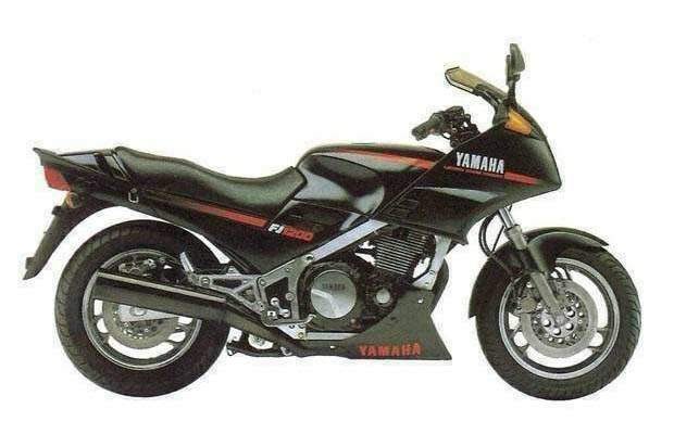 Descargar Manual Moto Yamaha FJ 1200 1987 Reparación y Servicio